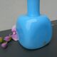 Vase turquoise verre