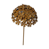 Wrought iron flower hydrangea , garden decoration