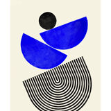 Nomad blue 2 - art print