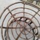 Set of 3 Vintage Rattan Half-Spherical Armchairs