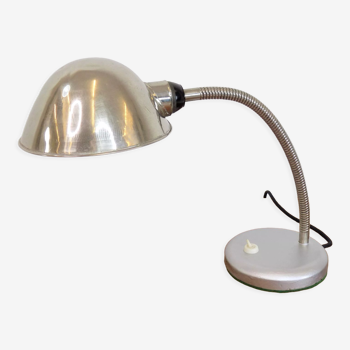 Lampe d’atelier avec col de cygne 50s