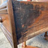 Alsatian farm table in vintage walnut 1850s