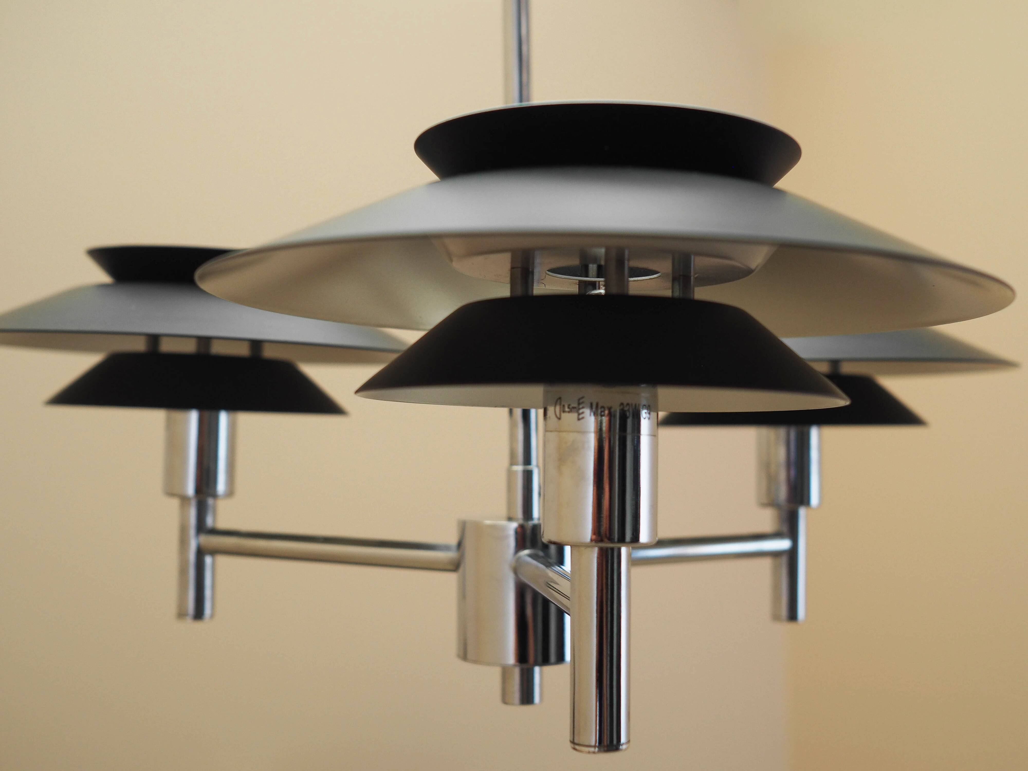 Genoa pendant lamp, metal, Harald Nyborg A/S, contemporary