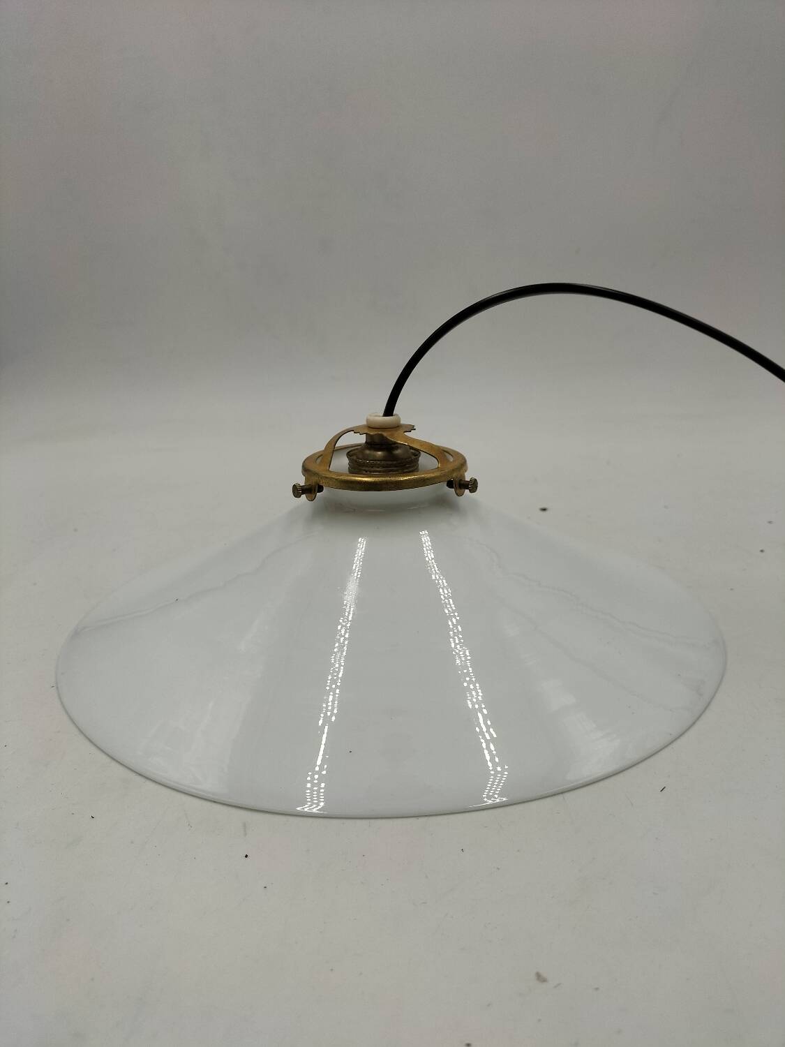 Opaline pendant light