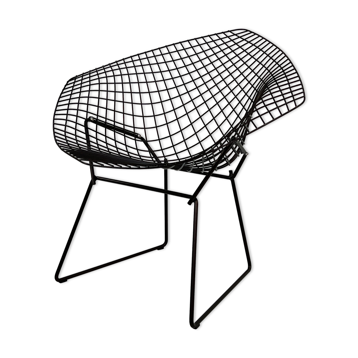 Diamond Bronze armchair by Harry Bertoia for Knoll, 1990