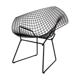 Diamond Bronze armchair by Harry Bertoia for Knoll, 1990