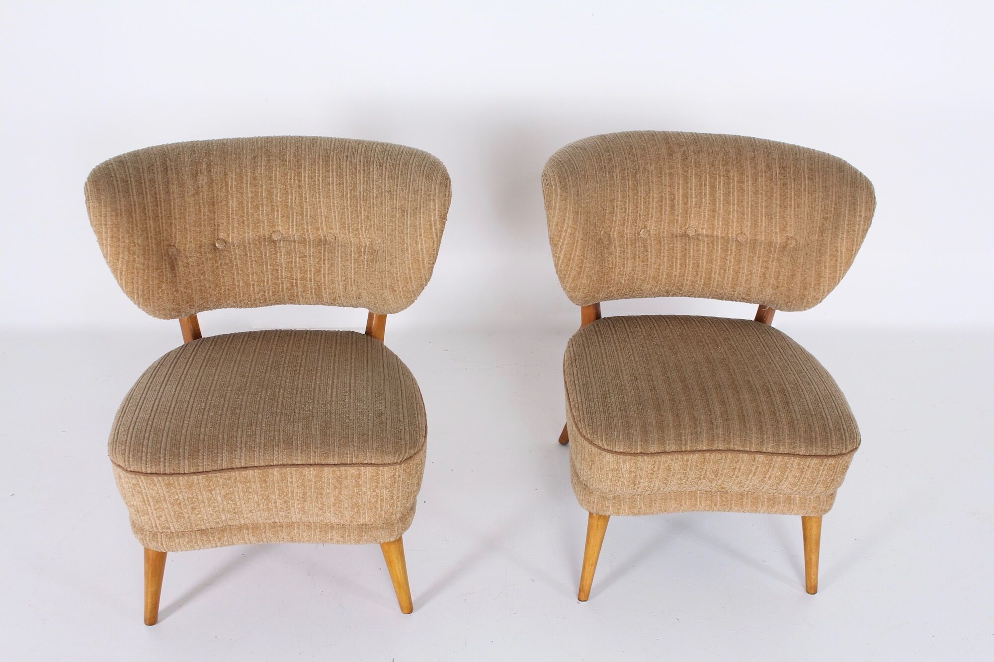 Otto Schulz pair of cocktail chairs