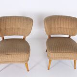Otto Schulz pair of cocktail chairs