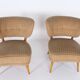 Otto Schulz paire de fauteuils Cocktail