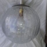 Glass hanging lamp
