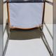 Chaise vintage design, structure tubulaire chromée, années 1960-1970