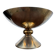 Lampe à poser halogène bronze massif années 80
