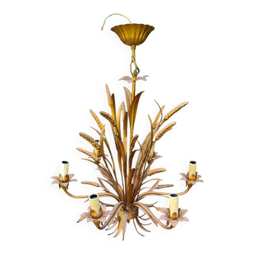 Lustre Hollywood Regency Kogl Jansen années 60