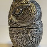 Pewter Owl Box by Etienne Sergent FRANCE