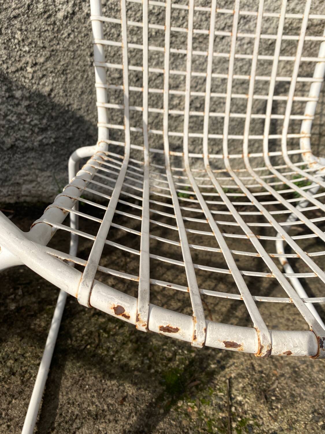 Designer metal chairs