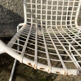 Designer metal chairs