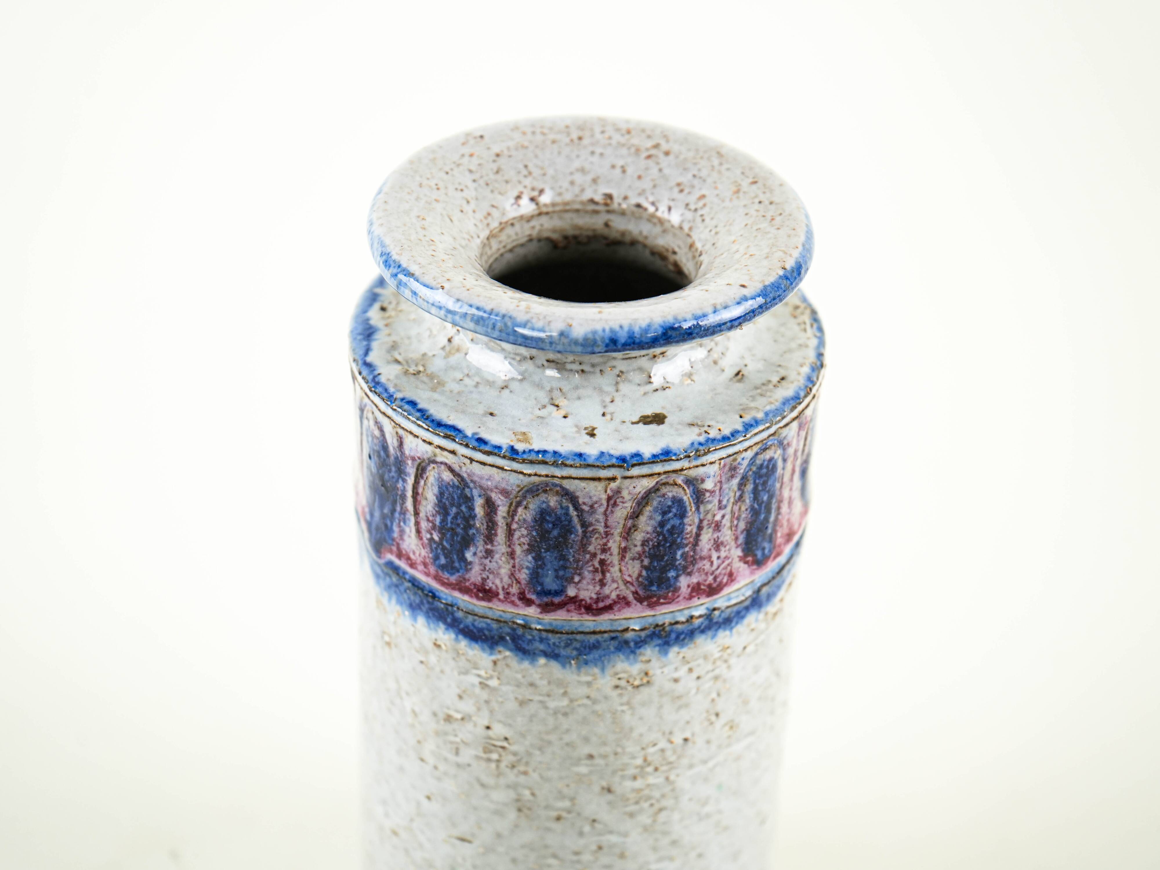 Ceramic vase, 1960s, made in Europe