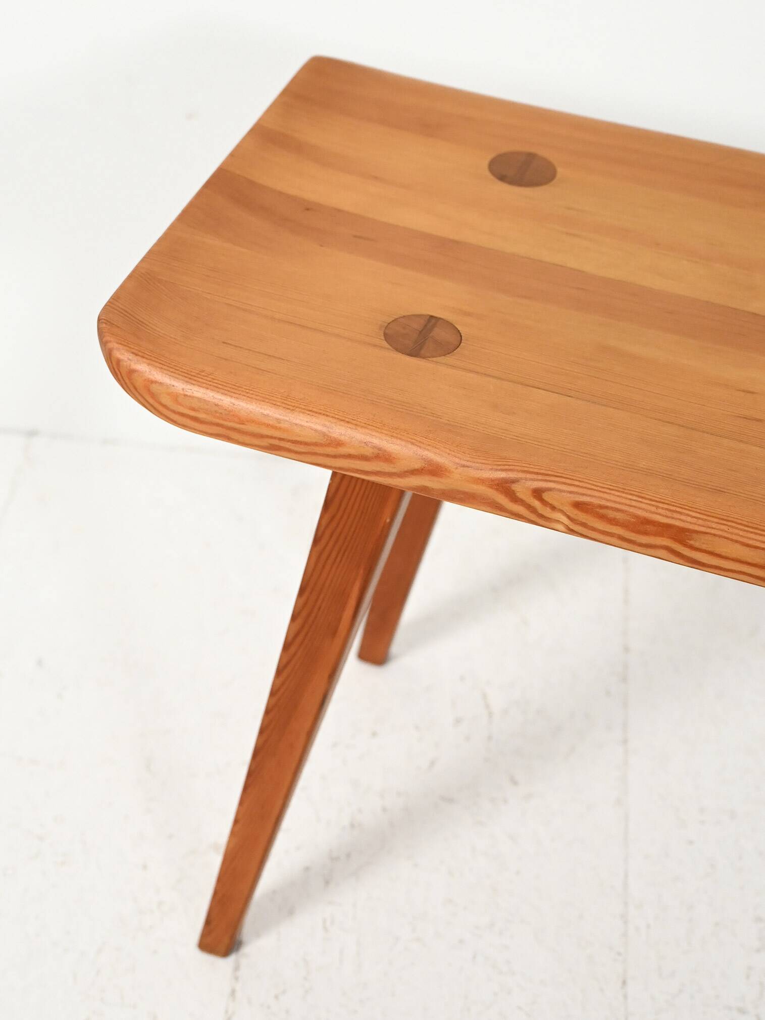 "Visingsö" Pine bench by Carl Malmsten