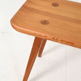 "Visingsö" Pine bench by Carl Malmsten