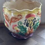 Earthenware cache-pot from the early 20th century.