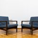 Mid Century Armchairs By Zenon Bączyk, 1960's, Set Of 2