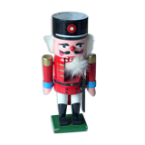 Wooden handmade nutcracker, vintage from the 1970s