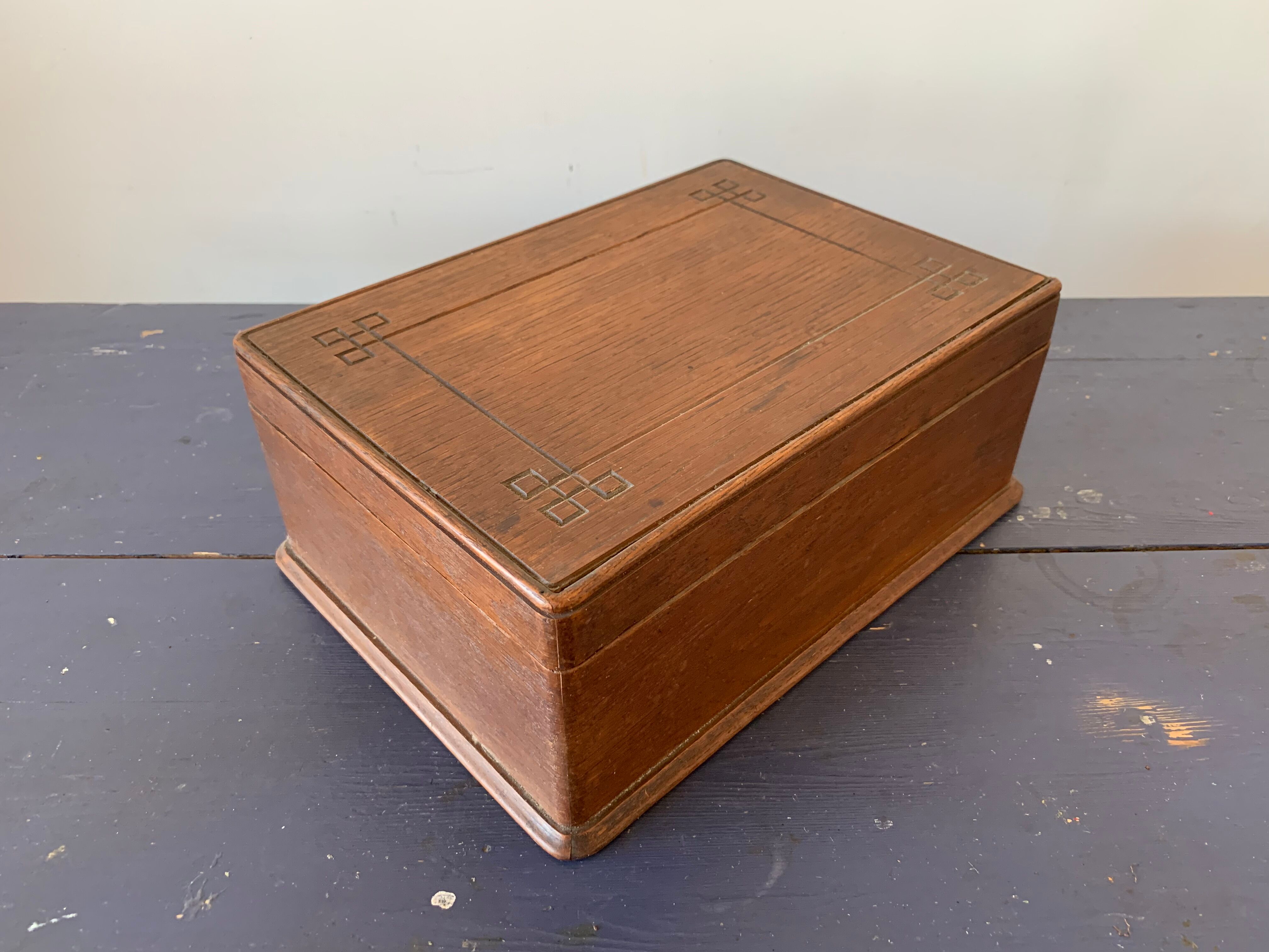 Old compartment box