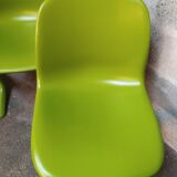 Suite 4 chairs "Kangaroo" Ernst Moeckl