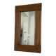 Antique pine mirror 22x34cm