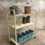 Industrial shelving trolley