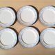 6 plates in English earthenware "Cheltenham" — F. Winkle & Co