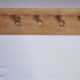 Wall-mounted coat rack, alpine design