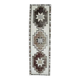 Tapis couloir en laine Oushak turc vintage des années 1970, 97x323.