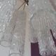 Murano glass chandelier "Tronchi" style 60's Venini style