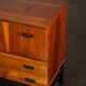Rosewood burl chest of drawers