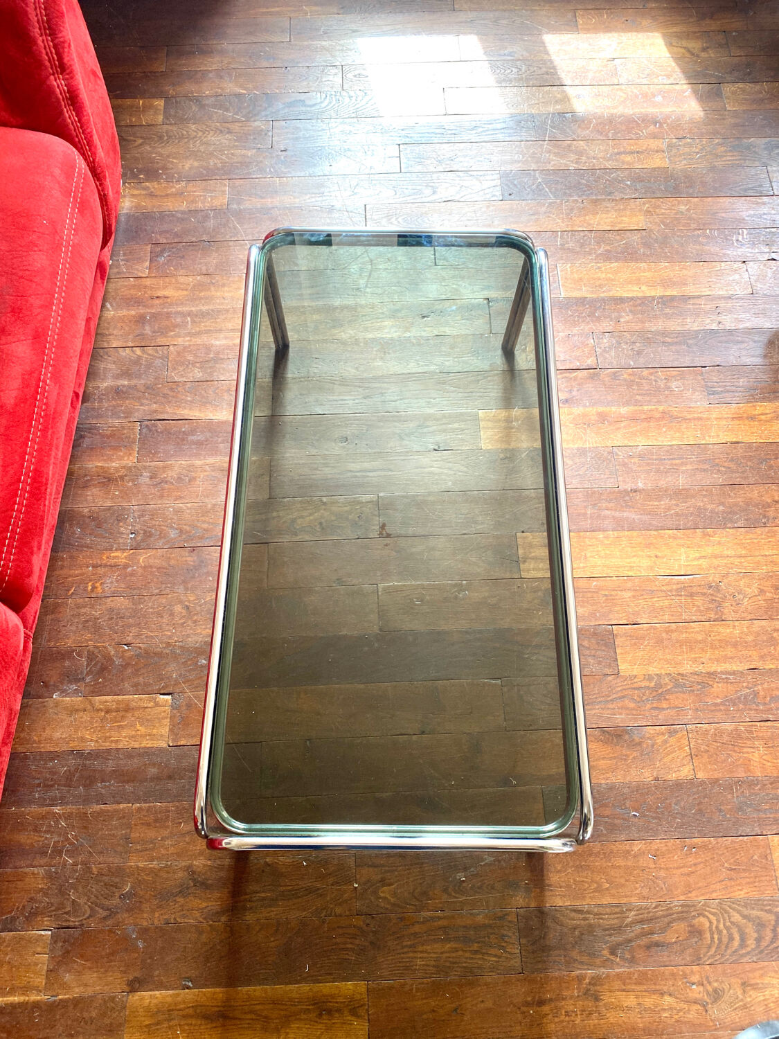 Tubular coffee table