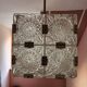 Glass chandelier from the c. 1970