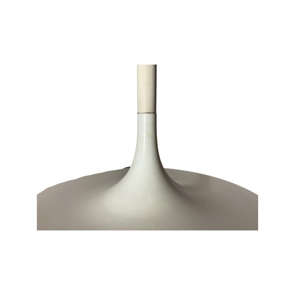 Lampadaire Gianfranco Frattini design Italie design italien de couleur blanche