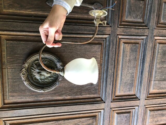 Wall light frosted glass