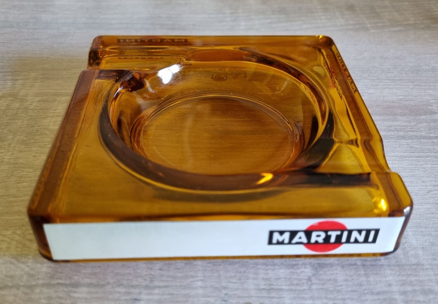 Martini vintage ashtray