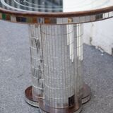 Mosaic mirrored glass coffee table Italy 70