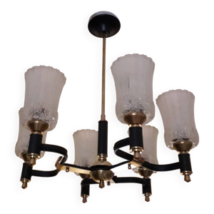 Lustre à 6 lumières,