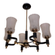 Chandelier with 6 lights, 1950s-60s