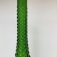 Glassware or green Italian bottle with big bubble 1950
