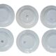 Digoin Sarreguemines plates Scottish model