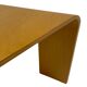 Table d’angle en bois courbé moderne du milieu du siècle années 1970