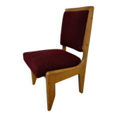 Ancienne chaise fauteuil design Guillerme Et Chambron année 60 vintage