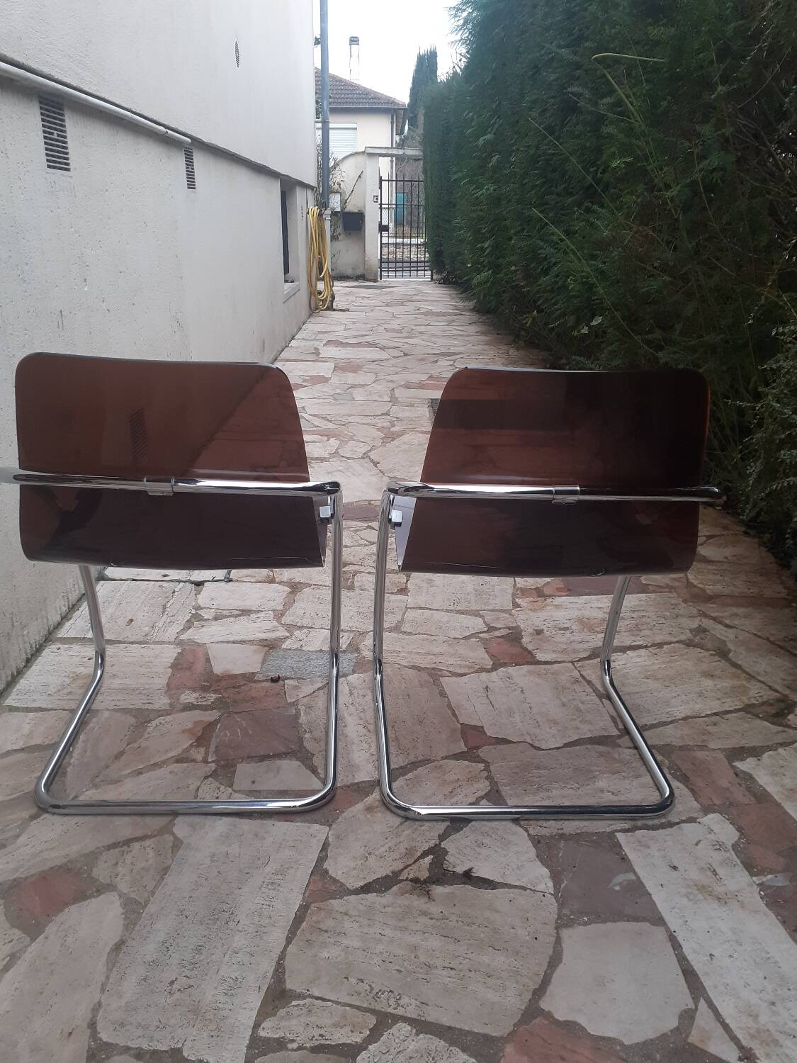 Set of 2 Yves Christin chairs