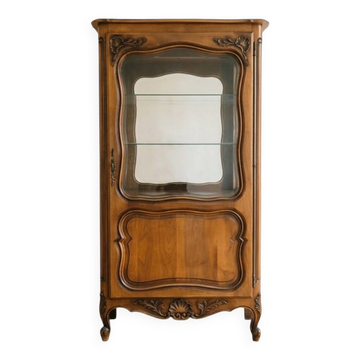 Vitrine argentier Louis XV en bois
