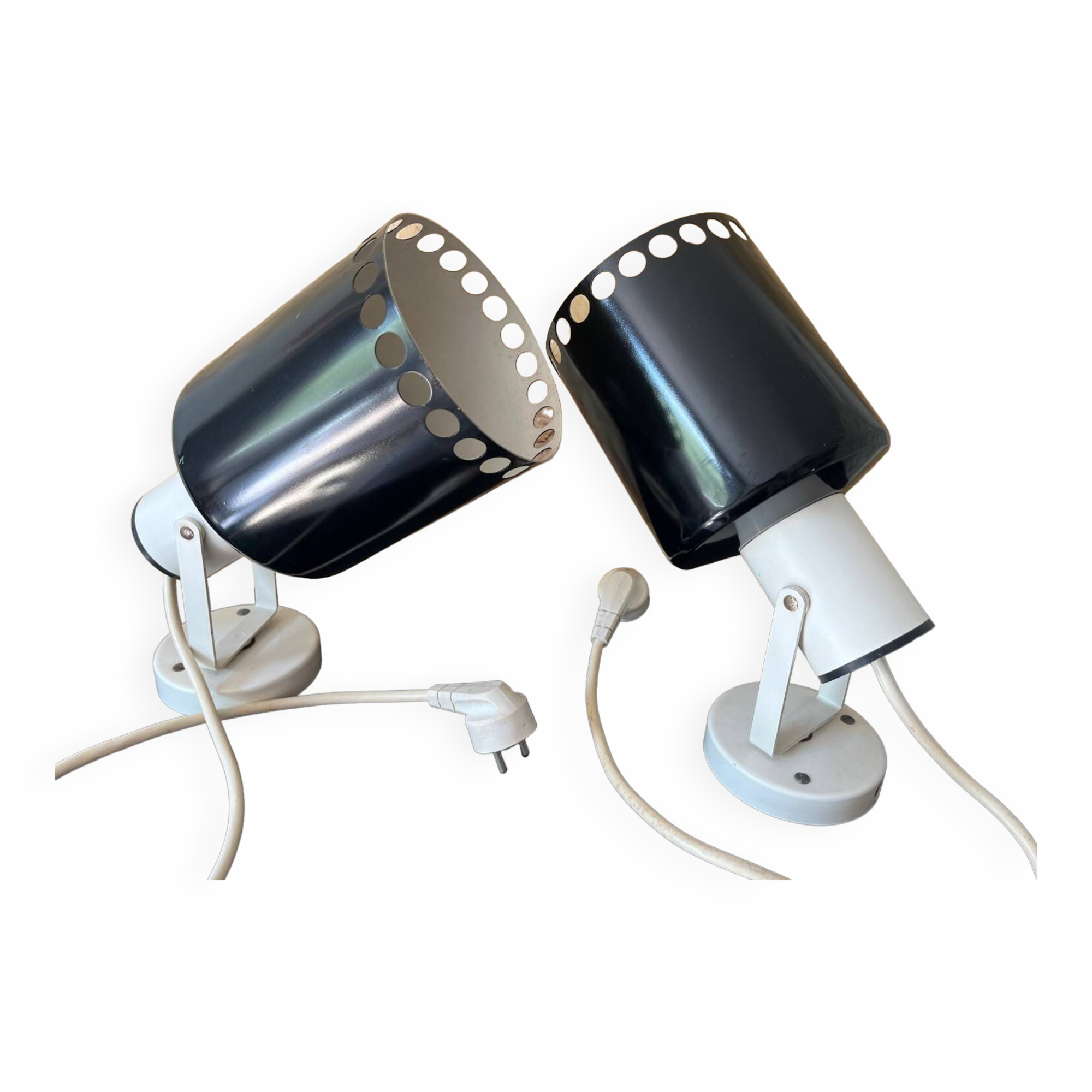 Lita metal wall light from the 80s